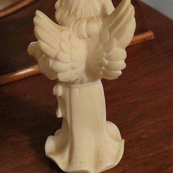 Vintage Bianchi Ivory Alabaster Angel Instrument Made in Italy - Picture 4 of 7